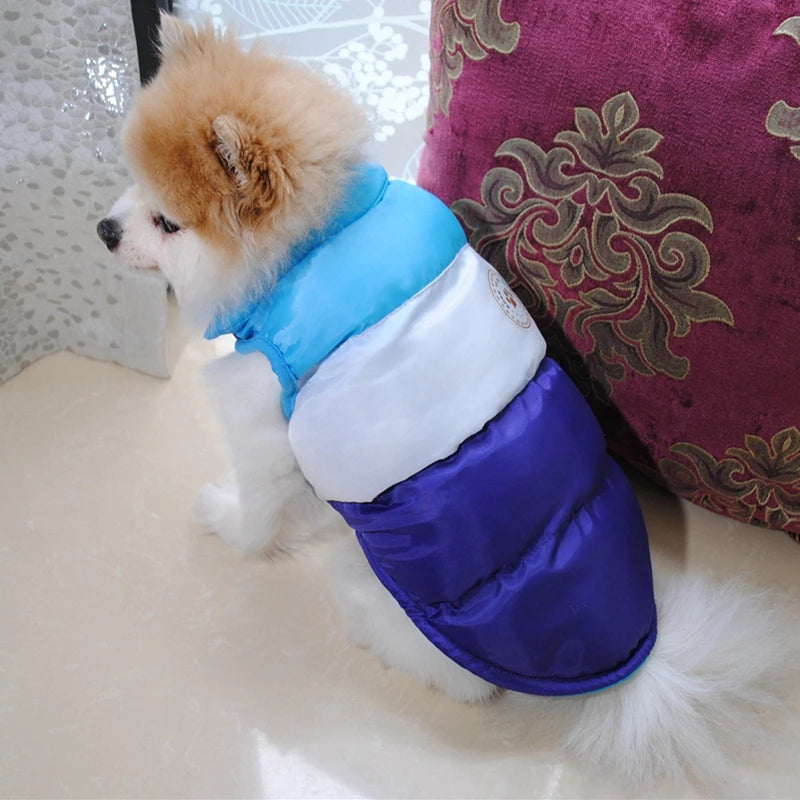 Pet Clothes For Dogs Thicken Warm Winter Puppy Pet Cat Coats Waterproof Dog Jacket Chihuahua Pug French Bulldog Vest Clothing