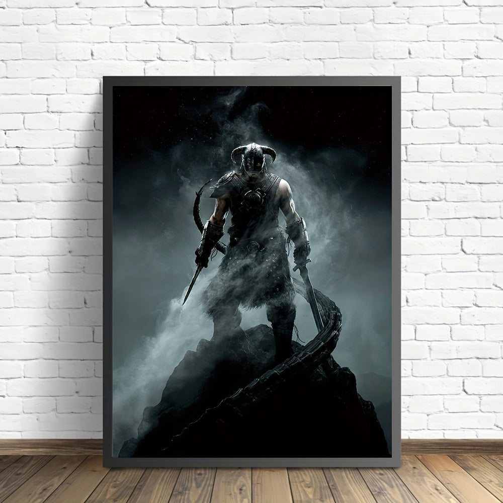 1 piece The Elder Scrolls Canvas Wall Art - Stunning Game Art Print for Home Decor and Teen Room Wall Decor (Unframed)