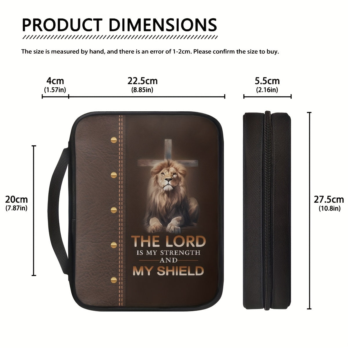 1pc Lion Pattern Portable Bag For Friends